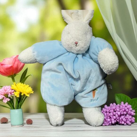 Bunnies By The Bay Plush Carrots Sweet Hops Bunny Rabbit Baby Nursery Shower 11" - Picture 1 of 13